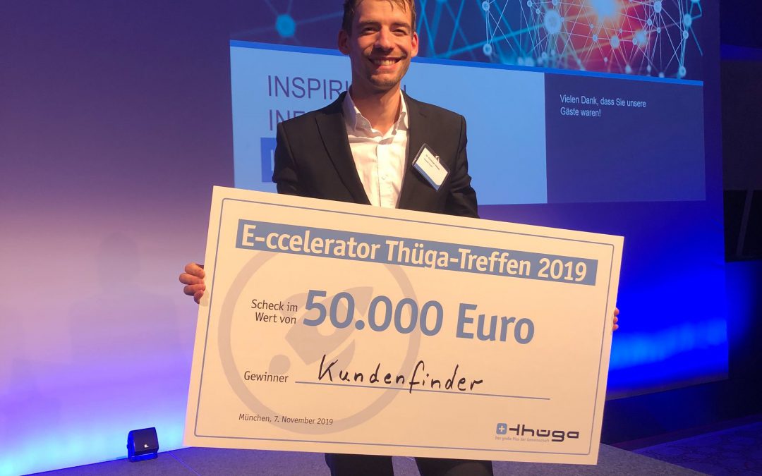 Der Kundenfinder von Geospin hat das Publikumvoting beim Thüga-Treffen 2019 gewonnen!
